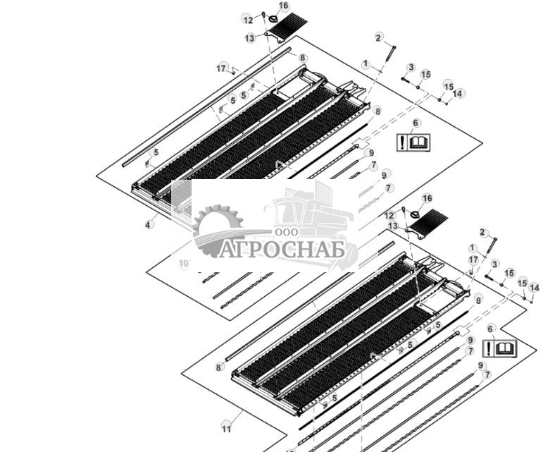 Элемент верхнего решета, электрически регулируемый, для кукурузы - ST828703 711.jpg